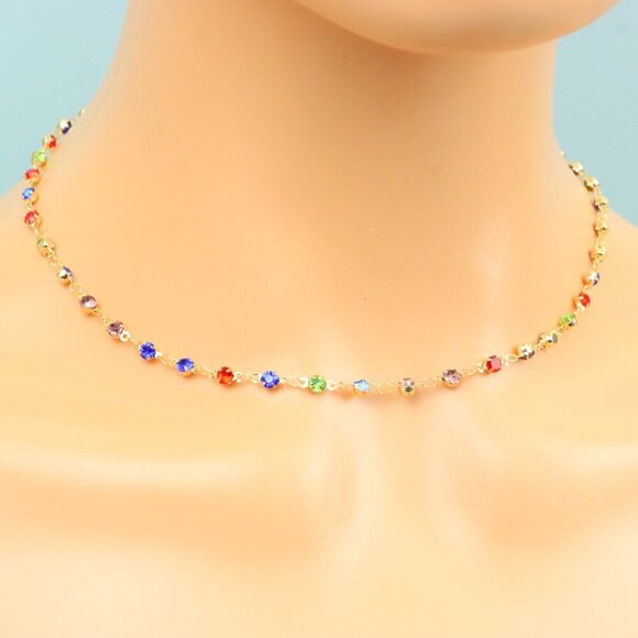 Delicate & Contemporary Necklace Chain, A Lovely Choice for Women, EVCH1663 - Picture 2 of 10